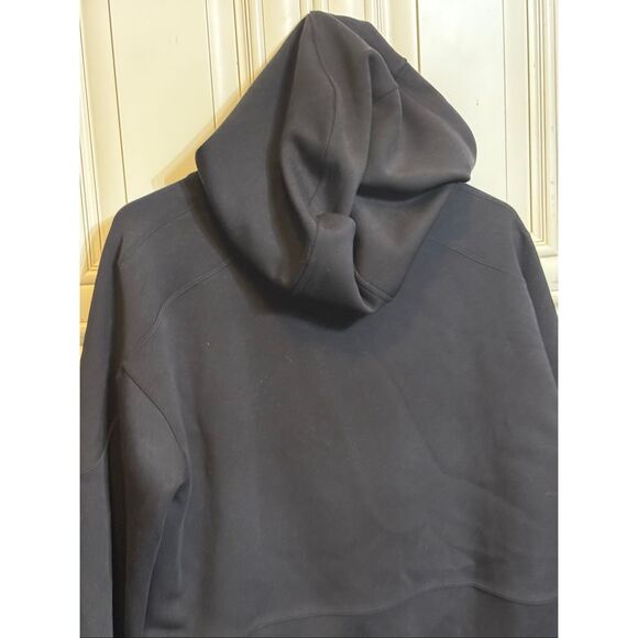 Lululemon Women's Get Centered Cropped Pullover Hoodie Black Size 8 - Picture 1 of 8